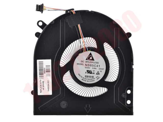 CPU cooling fan for 14-DY 14M-DY TPN-W146 series laptops, model M45024-001 FN9V NS85C41-20G07 DC5V fan.