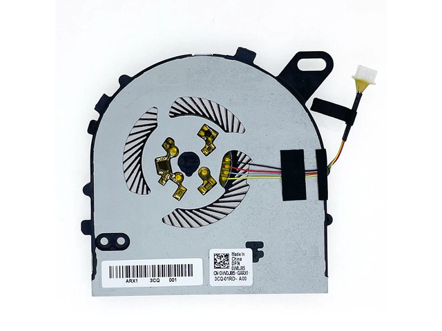 Replacement CPU cooling fan for laptops 15 7560, 15-7560, 15-7572, 15R-7560, Vostro 5468, 5568 series 0W0J85