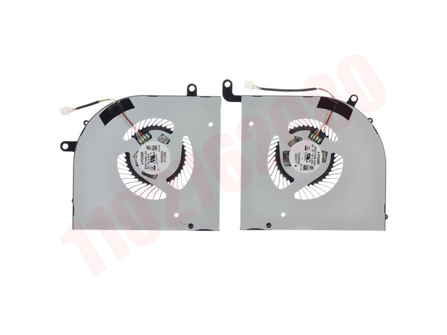 Laptop CPU and GPU cooling fan, suitable for Z16P B12UGST B12UMST BS6212MS-U5Z/U5W 12V 0.55A MS-15G1