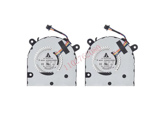 (Pair) S540-13 S540-13API 81XC 13IML 13ARE 13ITL Pro 13 2020 Laptop Cooling Fan 5F10S13901 ND65C19 5V