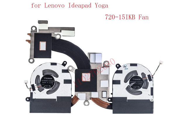 720-15IKB 80X7 Independent Cooling Fan and Heatsink 5H40N67861 Replacement Fan