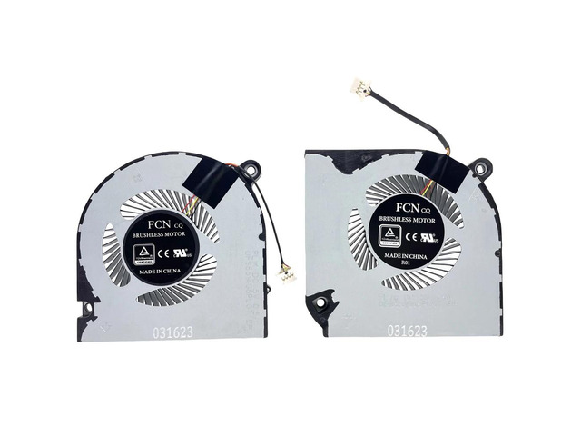 CPU+GPU cooling fans suitable for AN515-54, AN515-54-51M5, AN515-54-599H, AN515-54-5695, and AN517-51 7 series CPU+GPU cooling fans.