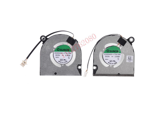 CPU+GPU cooling fan for laptops with S5 Pro Swift 5 SF514-56T N21H2 EG50040S1-CT42-S9A EG50040S1-CT50-S9A