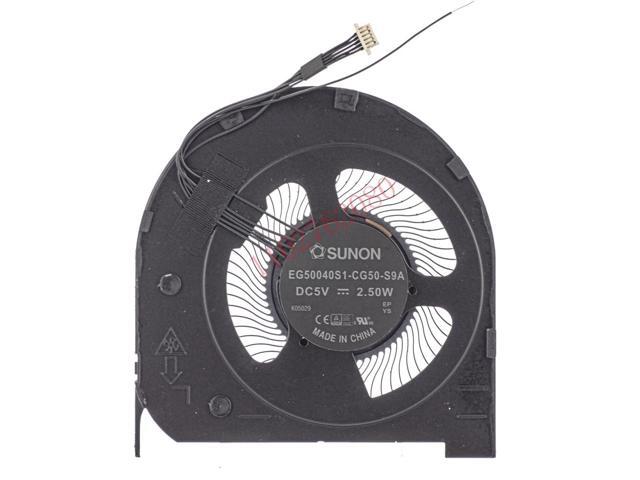 CPU cooling fan for T490S, T495S, and T14S series laptops, model EG50040S1-CG50-S9A, DC5V 2.5W.