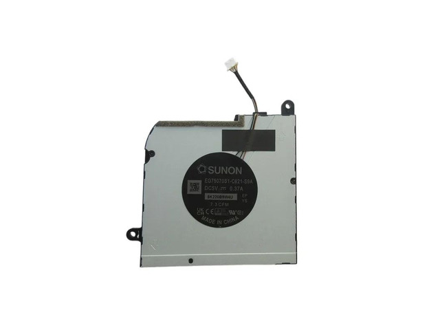 CPU cooling fan for laptops with model number DC5V 0.37A 7.3 CFM 03FGFF, compatible with EG75070S1-C620/C621-S9A processors.