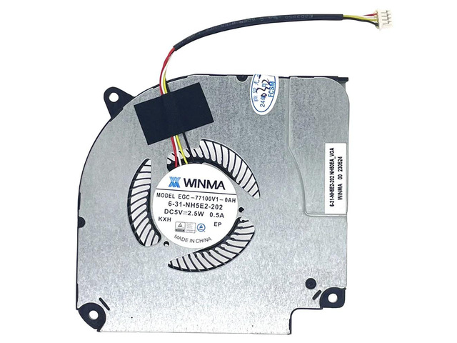 Laptop GPU cooling fan for EGC-77100V1-0AH 6-31-NH5E2-202 DC5V 2.5W 0.5A NH60EA-VGA.