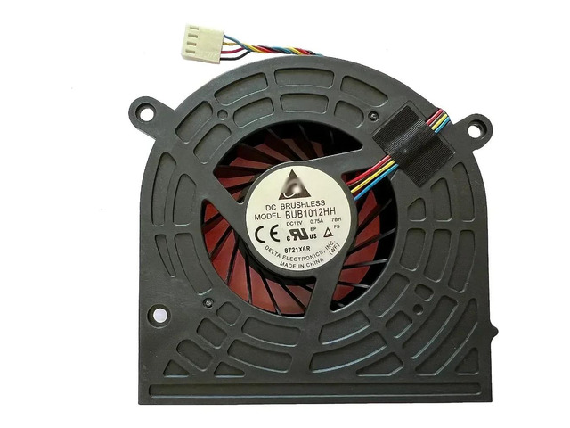 CPU cooling fan for 320/520/23 series all-in-one PCs, part number 656514-001, 4-wire, DC12V.