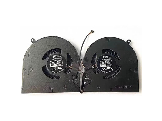 CPU+GPU cooling fans for laptops in the 15 RZ09-0301, RZ09-03017E01, RZ09-03018E02, and RZ09-03018E52 series.