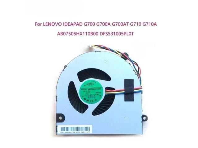 CPU cooling fan for laptops G700, G700A, G700AT, G710, G710A AB07505HX110B00