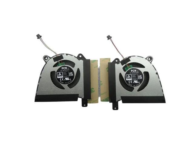 CPU and GPU cooling fans for laptops with G14 2022 GA402R GA402RJ GA402RK 13NR09U0AP0901 13NR09U0AP1001