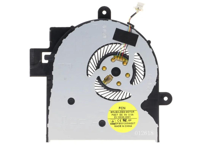 Laptop CPU cooling fans for M6-W010DX, M6-W011DX, M6-W014DX, M6-W015DX, M6-W101DX, M6-W102DX, M6-W103DX and M6-W105DX models.