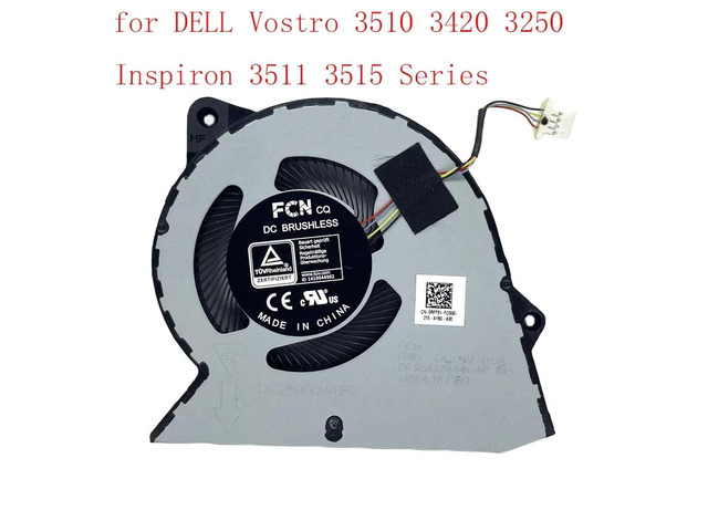 CPU cooling fans for Vostro 3510, 3420, 3250, 3511, and 3515 series CPUs.