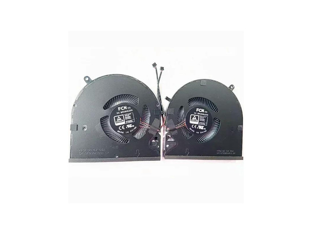 CPU+GPU Fans for Razer Blade 15 Advanced: RZ09-0409J, RZ09-0409K, RZ09-0409BE, RZ09-0409CE, RZ09-0409AE, DFS5K221155724, DFS5K22B056733