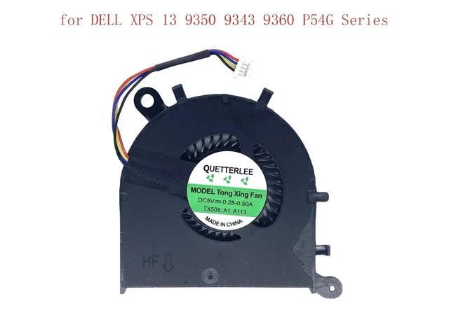 CPU cooling fan for the 13 9350 9343 9360 P54G series: XHT5V 0XHT5V CN-0XHT5V DC28000F2F0
