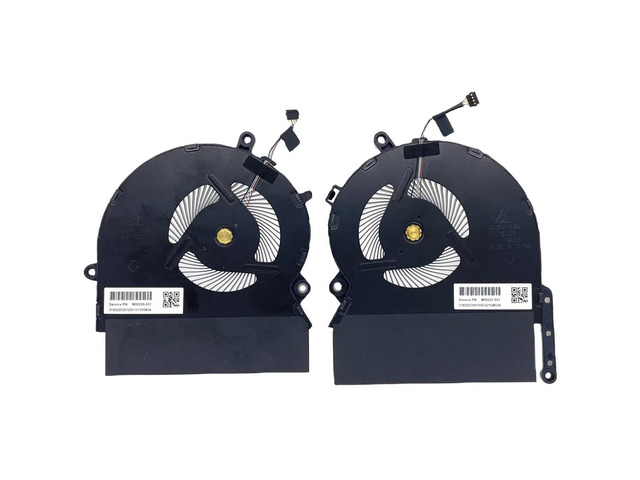 CPU+GPU cooling fan for Spectre15-EB TPN-Q226, part numbers: M00226-001 M00227-001