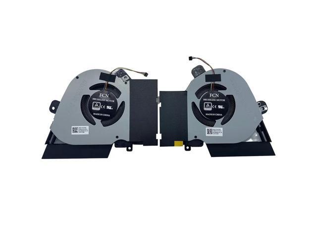 CPU and GPU cooling fans suitable for GU502GW, GU502GV, GU502GV-BI7N10, and GU502LW series CPUs and GPUs.