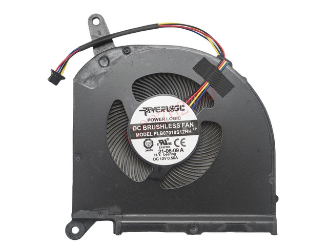 Laptop cooling fan for 15G 17P 17G 2021 RX5L RP75xa RP77XB RP75XC AERO17 RP75W RP7 RX7G RX5G, 12V, 7mm