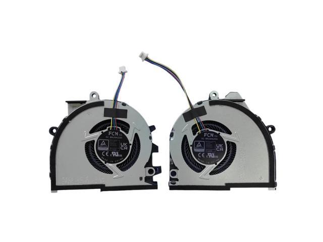 CPU+GPU cooling fan for laptops with A16 2024 FA608 FA608WV-0021AHX370 13NR0J00T01011 DQ5D587F007 processor.