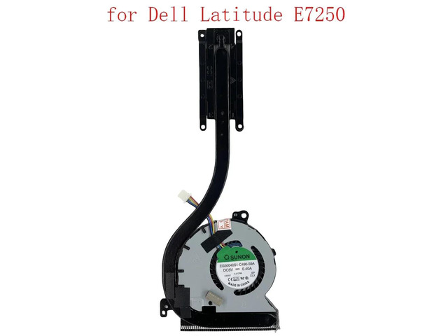 CPU fan with heatsink for E7250, model DP/N 04T1K3 4T1K3