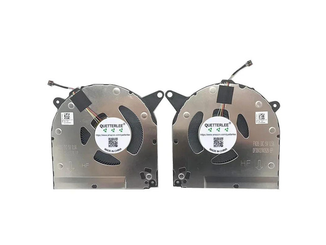 Replacement CPU + GPU fans for Y9000X R9000X R9000V 2021H series laptops: DFS5K123043639 FN36 DFS5K121142629 FN35