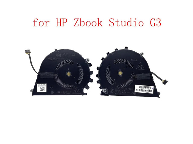 Replacement fan for G3 CPU+GPU dual cooling fans, part number 840960-001