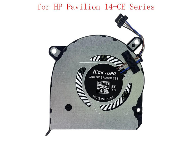 Laptop cooling fans compatible with 14-CE, 14-CE1004TX/1005TX/1006TX, TPN-Q207, 14-CE0010CA, and 14-CE1058WM models.