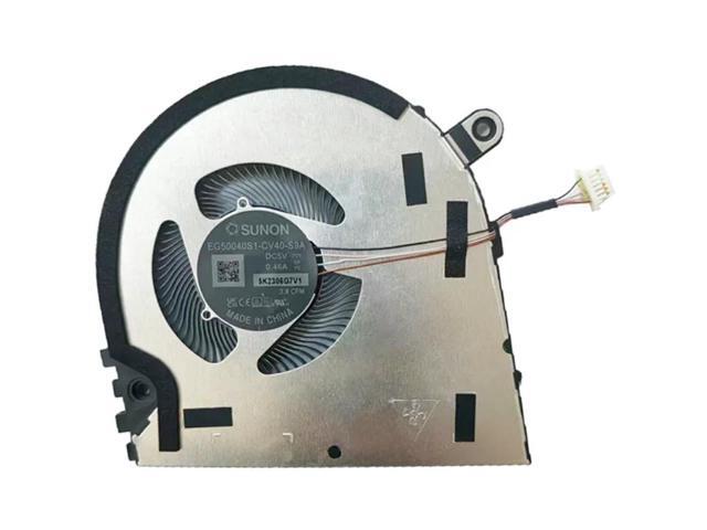 Laptop cooling fan for 7440, 7640, 2023 13th generation CPUs, 021KT2, 0M4MY0, EG50040S1-CV40-S9A.