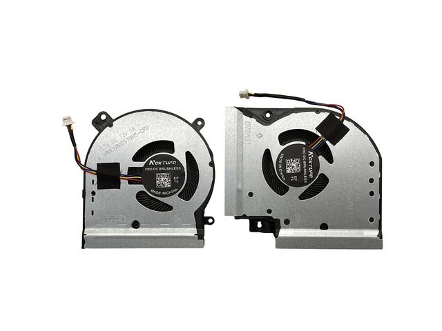 CPU and GPU cooling fans for GL504, GL504G, GL504GS, GL504GM, GL504GV, and GL504GW series gaming laptops.