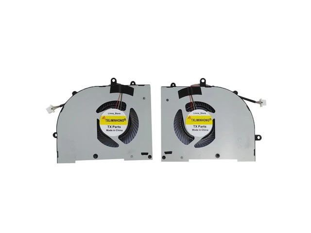 BS5405HS-U5N and BS5405HS-U5P DC5V 1.0A CPU+GPU cooling fans for laptops with a 15F2 Stealth 16-inch screen.