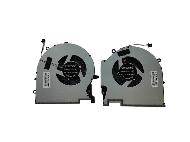 CPU+GPU cooling fans for 7 Plus 17-CK 17-CK1020NR 17-CK0372NR 17-CK1065CL TPN-Q266 series M78888-001 M78889-001 laptops
