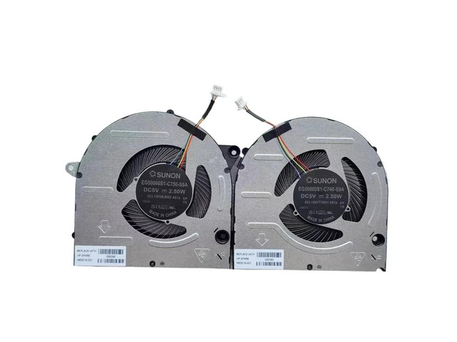 TPN-W161 UMA EG50060S1-C740/C750-S9A 023.100VT/S.0001 N63219-001 CPU Cooling Fan for 16-ab Laptops