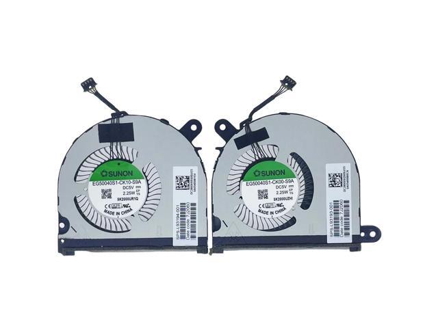 CPU+GPU cooling fan (4-pin, 4-wire) for 15-ED, 15M-ED, and 15-EE series CPUs and GPUs.
