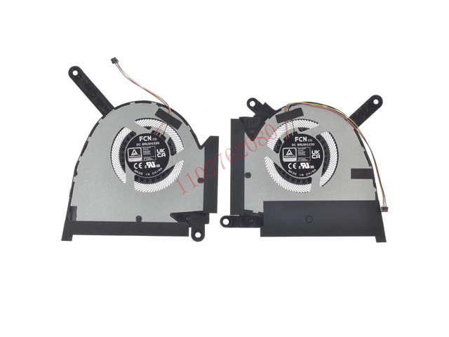 CPU+GPU Cooling Fans for Dash (2022) F15 FX517 FX517ZC FX517ZE Series 12V