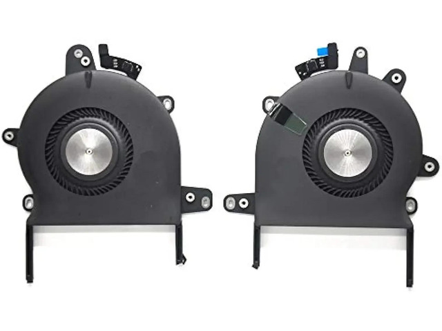 CPU cooling fan for Pro 13-inch laptops (with Touch Bar, model A1706) (model 923-01388, left and right compatible, 2016/2017 model)