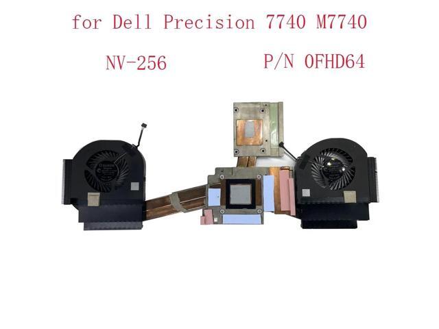 Replacement fan for Precision 7740 M7740 NV-256, with heatsink, DP/N 0FHD64