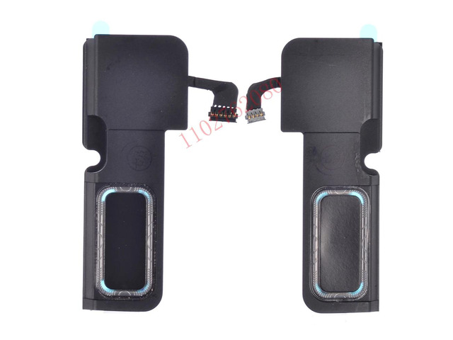 Left and right channel laptop speakers for the Pro 15-inch A1707 (2016/2017 model, with display) featuring Touch Bar.