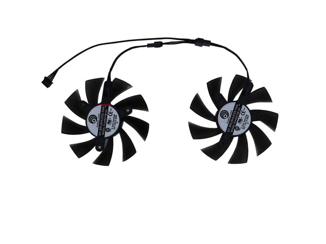 Two CF9015H12S and GA92S2H graphics card fans/sets, VGA coolers, suitable for GTX 1660 SUPER MIRACLE II 6G, can replace PLA09215B12H.