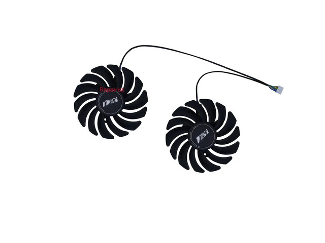 2 units/set, PLD09210B12HH, GPU graphics card fan, suitable for GTX 1650 1660 1660Ti X, 1660 Ventus XS, graphics card cooling.