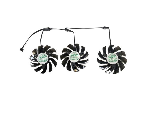 GPU cooler fan for RX 5600XT, 5700, 6700XT, and RTX 2060 SUPER OC 8G, can replace GA81S2U.