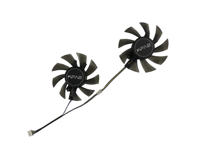 2 units/set, GPU VGA cooler, graphics card fan, T128015DU, compatible with GTX 1650 4GB and GTX 1060 OC 3GB