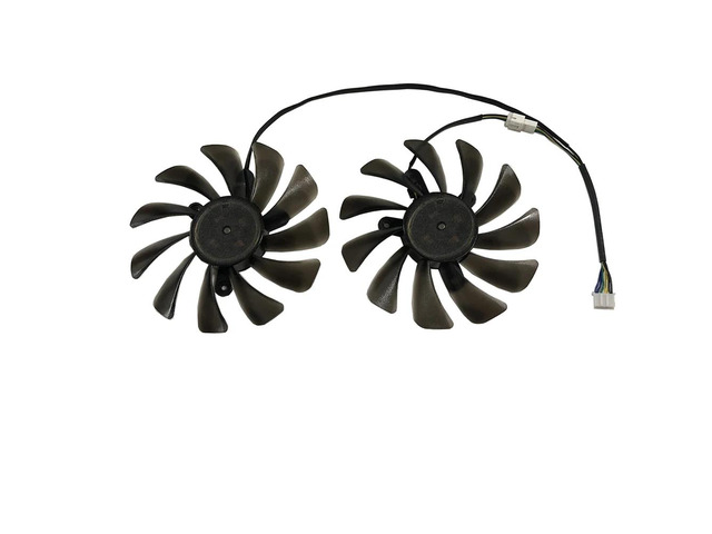 Graphics card fan, GPU cooler, 2 units/set GAA8S2U, suitable for GTX 1070 Ti, GTX 1080 Ti, GTX 1070 Ti, 1080 Ti AMP Core