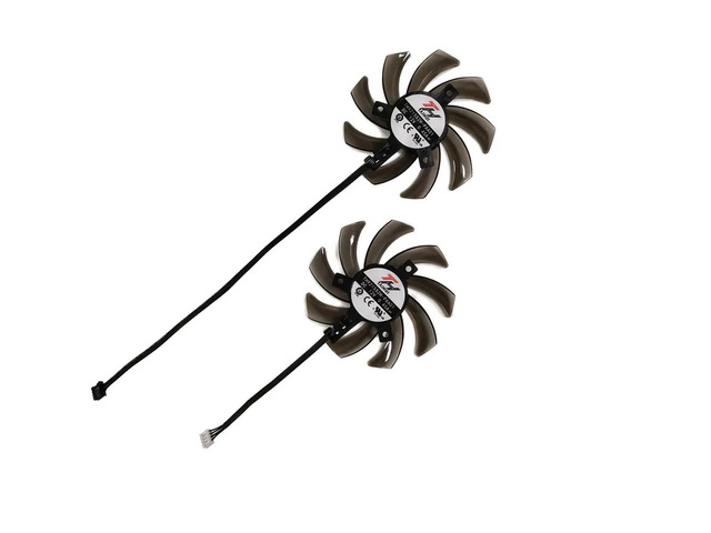GPU cooler, graphics card fan, 2 units/set, TH9210S2H-PAA01, can replace FDC10H12S9-C, suitable for RTX 2060 SUPER Dual and GTX 1660 Dual.