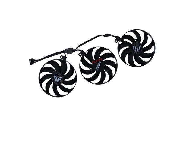 3-piece set: CF9010U12S graphics card fan, GPU cooler, suitable for RTX 3080 V2 OC and RTX 3080 Ti OC.