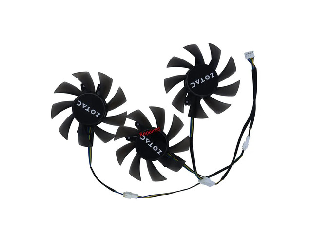 3-piece set, GA82S2H, DIY GPU fan, graphics card cooling, suitable for RTX 3060 12GD GE PRO, RTX 2060 6G, 3060Ti 8G, GTX 1660 SUPER