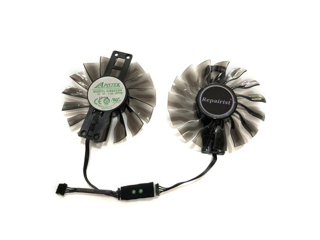 x GA92S2H, 90mm fan, for GTX 1060 Super JetStream GPU cooler, Gainward GTX1060 Phoenix GS graphics card fan