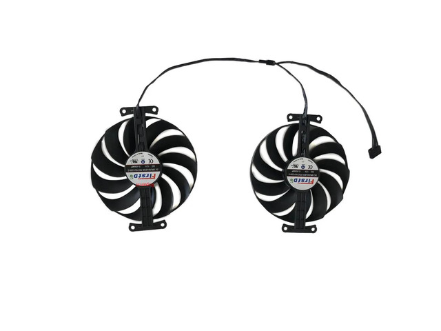 Graphics card fan/VGA cooler for dual RTX 3070 8G, dual RTX 3060Ti 8G OC, and RTX 3060 12G gaming graphics cards, 2 pieces/set, FDC10U12S9-C