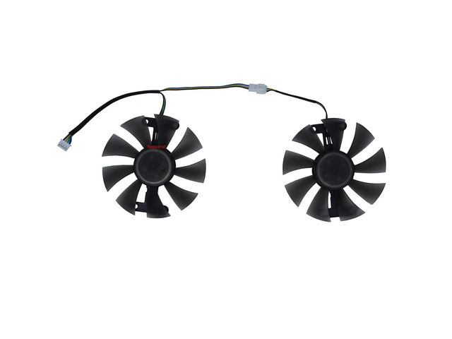 2 units/set, graphics card fan, 85mm diameter, GA91S2H, for SE JI SHI SJS RX 580 8GB 2048SP gaming graphics card (white), GPU cooler, replaceable...