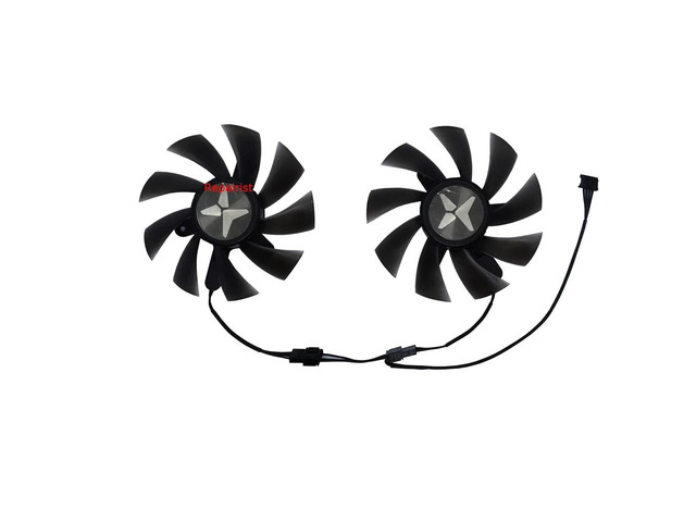 2 units/set, GA92S2H, GPU cooling fan, suitable for RX 6600XT 8G X, suitable for RX 6650 XT 8G-X, graphics card cooler.