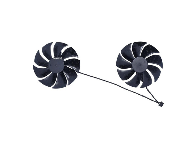One PLA09215S12H graphics card fan set for graphics card cooling, suitable for GTX 1660Ti, 1650, 1660, GTX1650, GTX1660, GTX1660Ti SC ULTRA gaming...