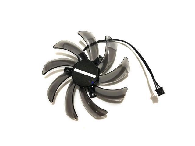 T129215SM 3-pin graphics card cooling fan, suitable for GTX 550, 560, 650, GV-N650OC-1GL, GV-N550WF2, N56GOC, R667D3, and R777OC graphics cards.